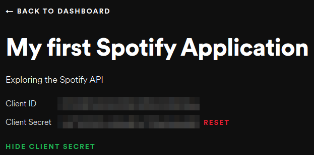 spotify show secret