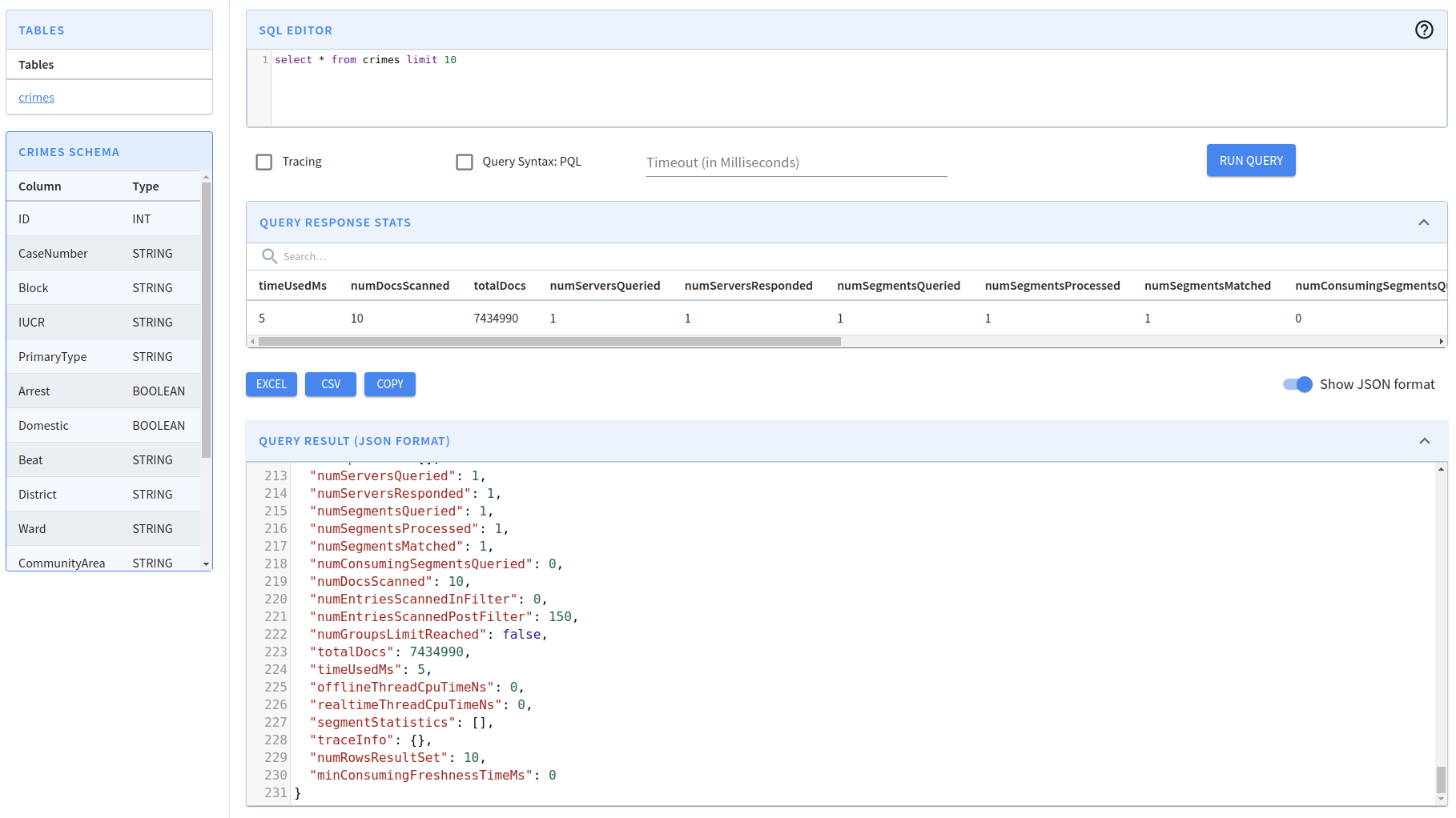 JSON Format