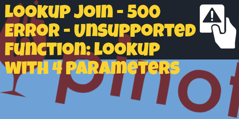 lookup unsupported function banner
